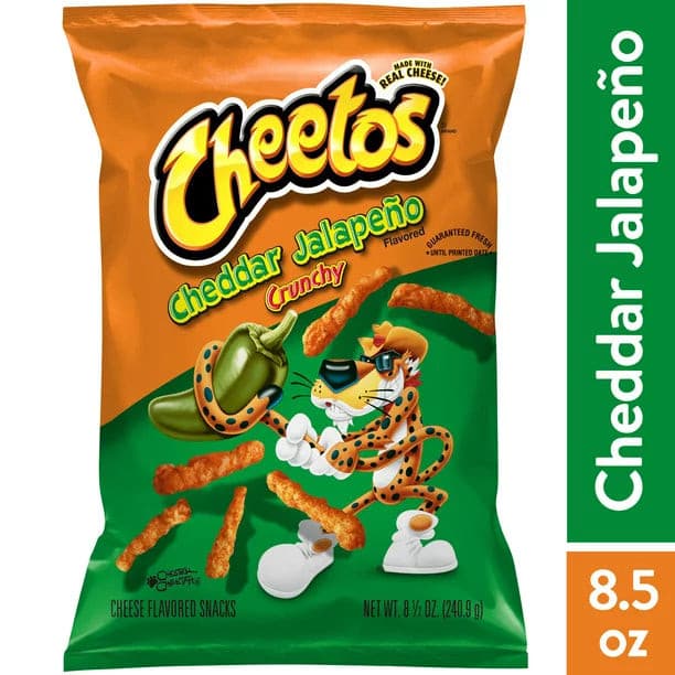 Cheetos Cheddar Jalapeño Crunchy 8.5 oz - LOOP MX