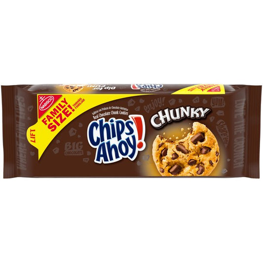 Chips Ahoy Chunky Family Size Chocolate Chip 1LB 2 Oz. - LOOP MX