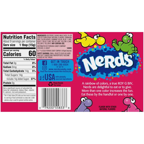 Nerds Rainbow Candy 5 oz - LOOP MX