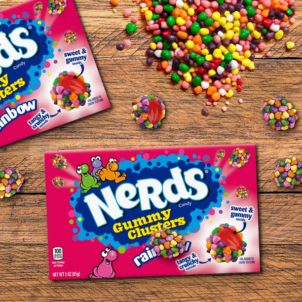 Nerds Gummy Clusters Rainbow Candy 3 oz - LOOP MX