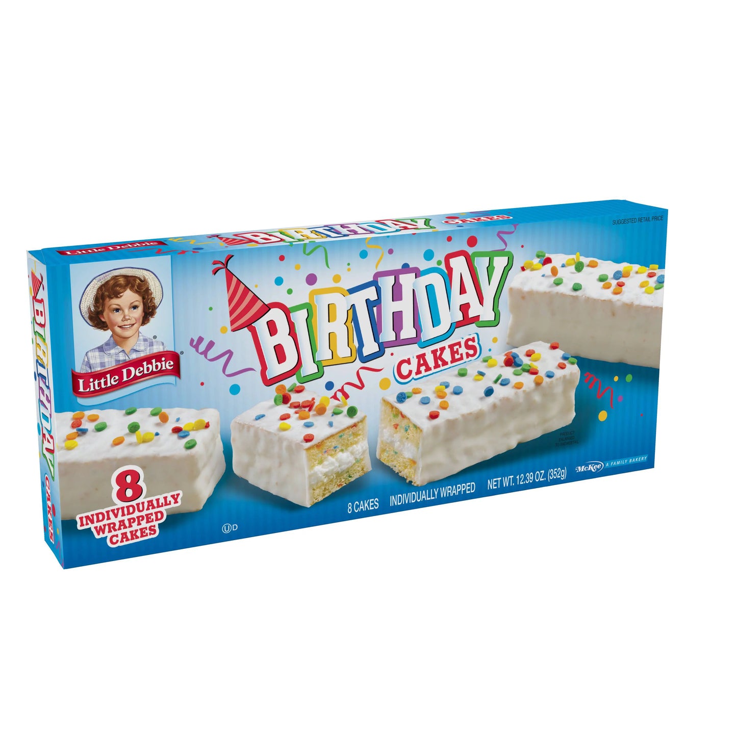 Little Debbie Birthday Cakes 12.39 oz - LOOP MX