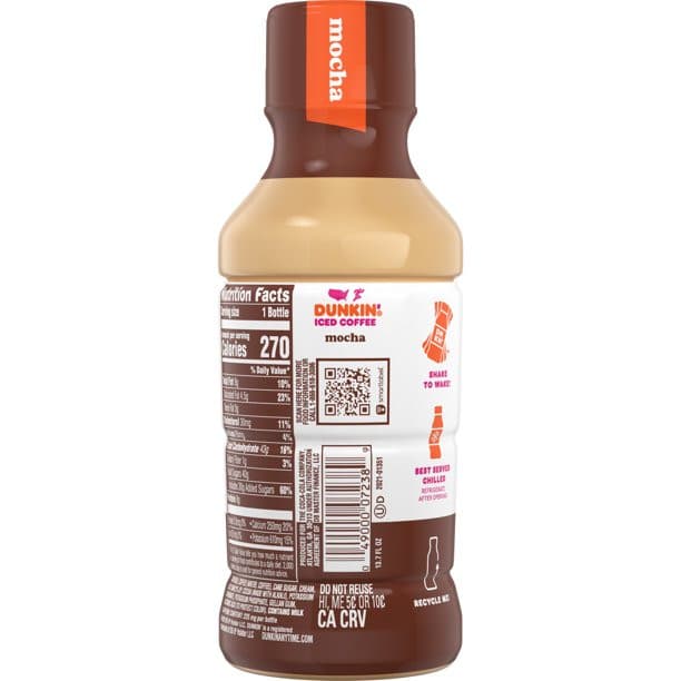 Dunkin Iced Coffee Mocha 13.7oz - LOOP MX