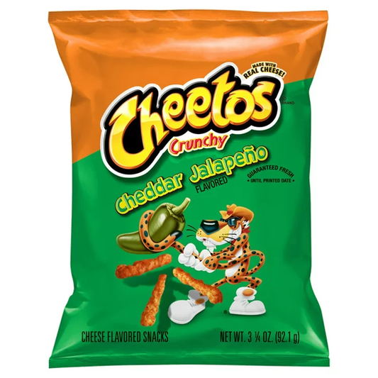 Cheetos Cheedar Jalapeño Crunchy 3.25 oz - LOOP MX