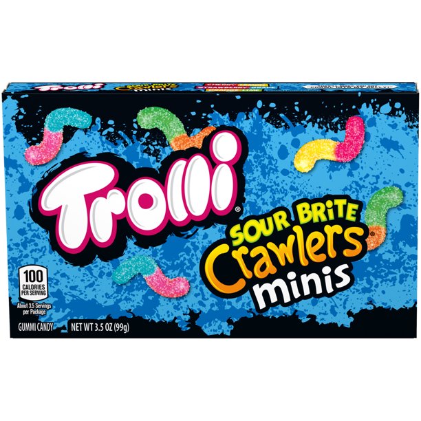 Trolli Sour Brite Crawlers Minis 3.5 oz - LOOP MX