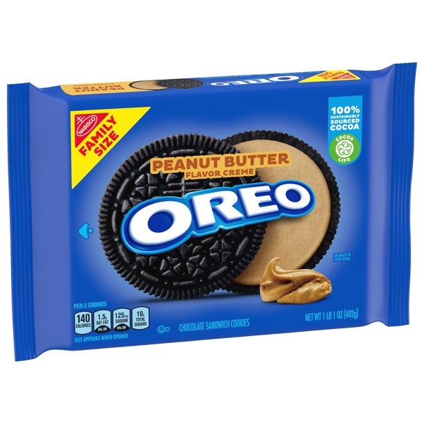 Oreo Peanut Butter Flavor Creme 17 oz.