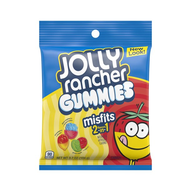 Jolly Rancher Gummies Misfits 2-in-1 3.7 oz - LOOP MX