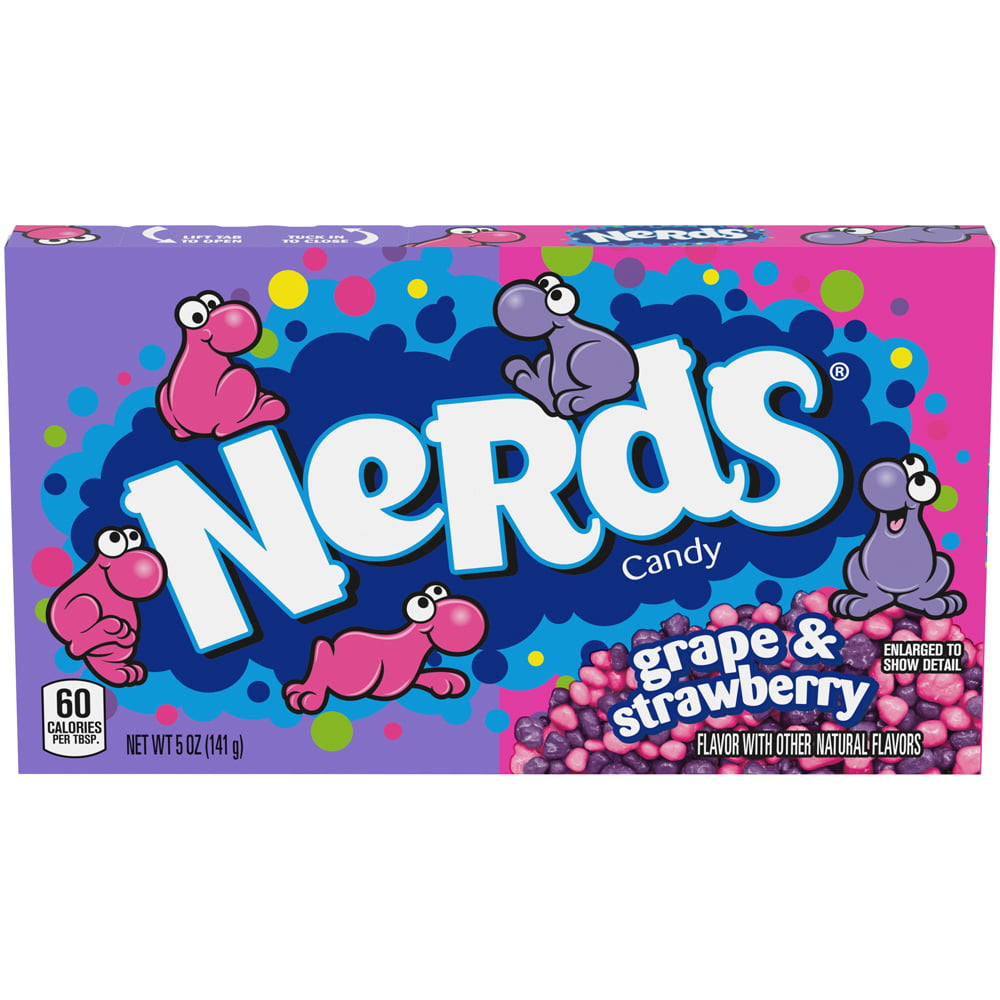 Nerds Grape and Strawberry Theater Box Candy 5 oz - LOOP MX