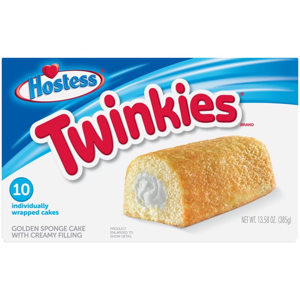 Hostess Twinkies Creamy Golden Sponge Cake 13.58 oz - LOOP MX