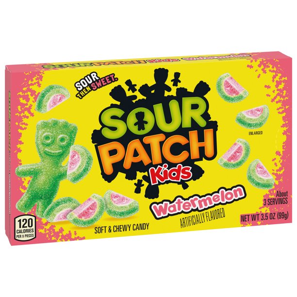 Sour Patch Kids Watermelon Soft & Chewy Candy 3.5 oz - LOOP MX