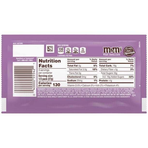 M&M’s Fudge Brownie Share Size 2.83 oz - LOOP MX