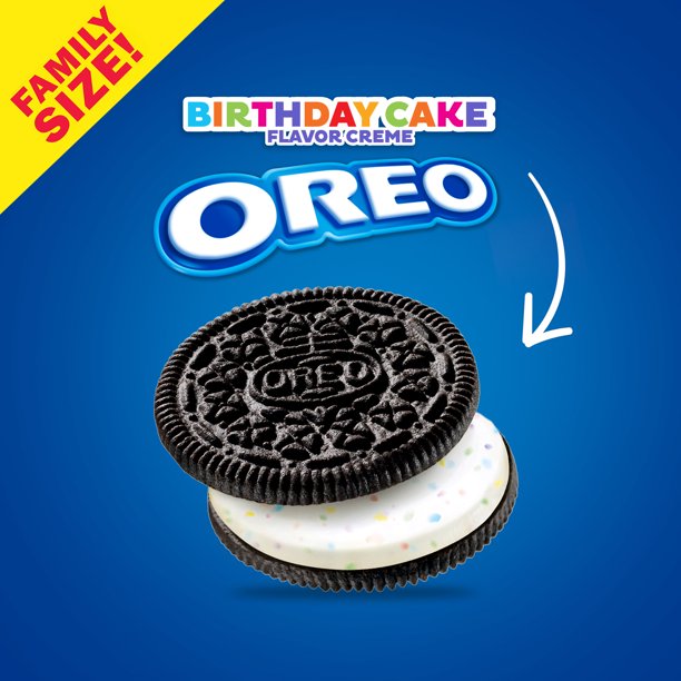 Oreo Birthday Cake Family Size 17 oz - LOOP MX