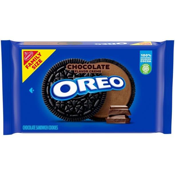 Oreo Flavor Creme Chocolate Family Size 20 oz.