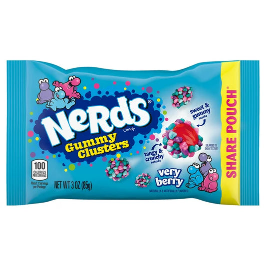 Nerds Gummy Clusters Very Berry Share Size 3 oz - LOOP MX