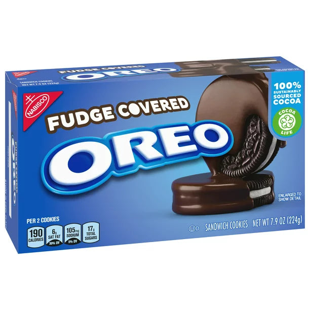 Oreo Fudge Covered Chocolate 7.9 oz.