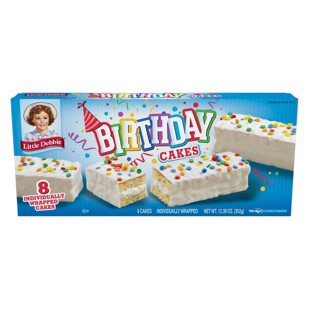 Little Debbie Birthday Cakes 12.39 oz - LOOP MX