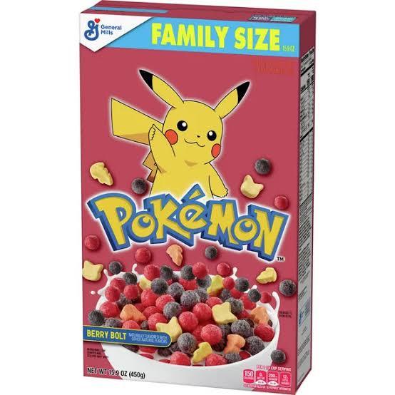 Cereal Pokemon Family Size 15.9 oz.